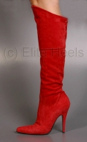 rote Wildlederstiefel ST-lm-wr