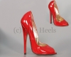 PT-lm-sl roter High Heels 6inch peep toe Pumps