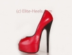 Peep Toe Plateau Pumps Pin Up Rubin
